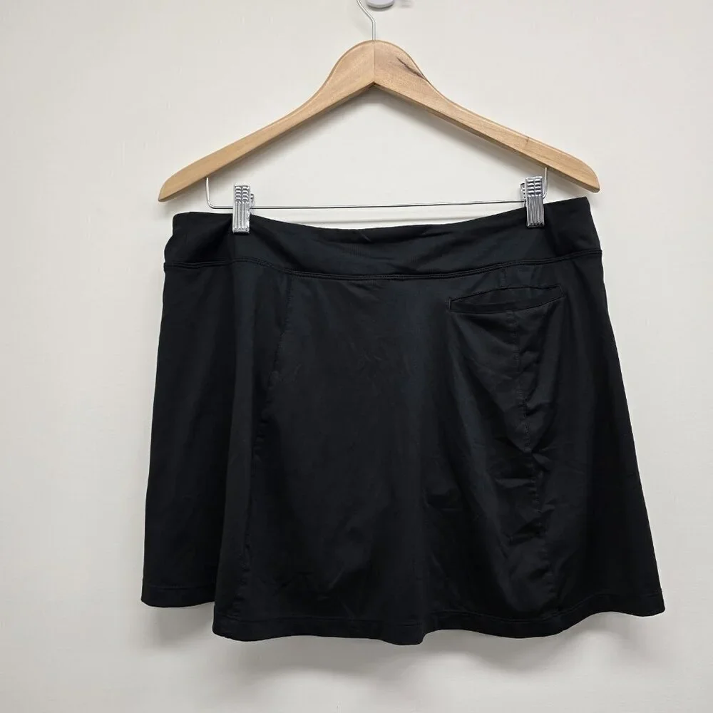 Nike Dri Fit Golf Skort Michigan State Spartans Women's Size XL Black Stretch